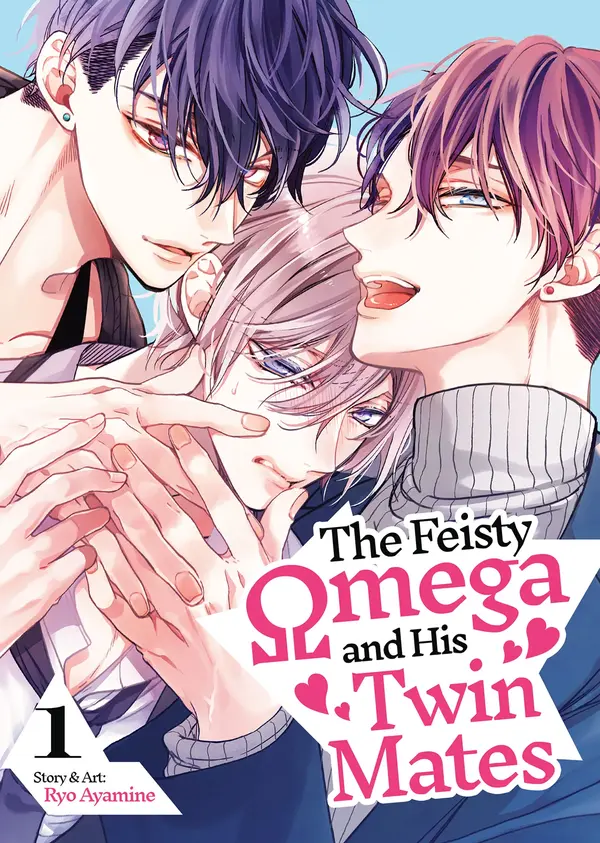 The Feisty omega and his twin mates
