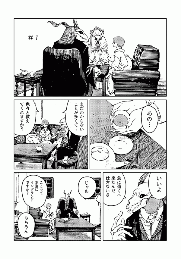 Read Mahou Tsukai no Yome Manga